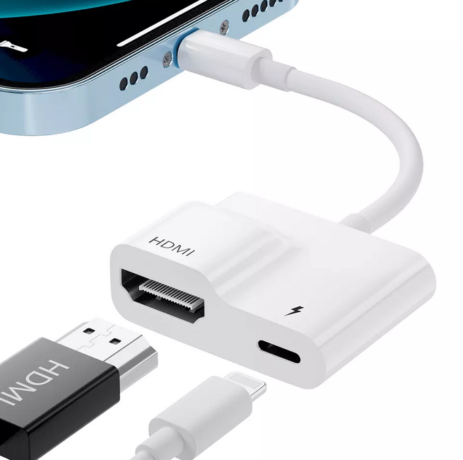 MX Lightning Digital AV to HDMI 1080P Cable for iPhone iPad USB