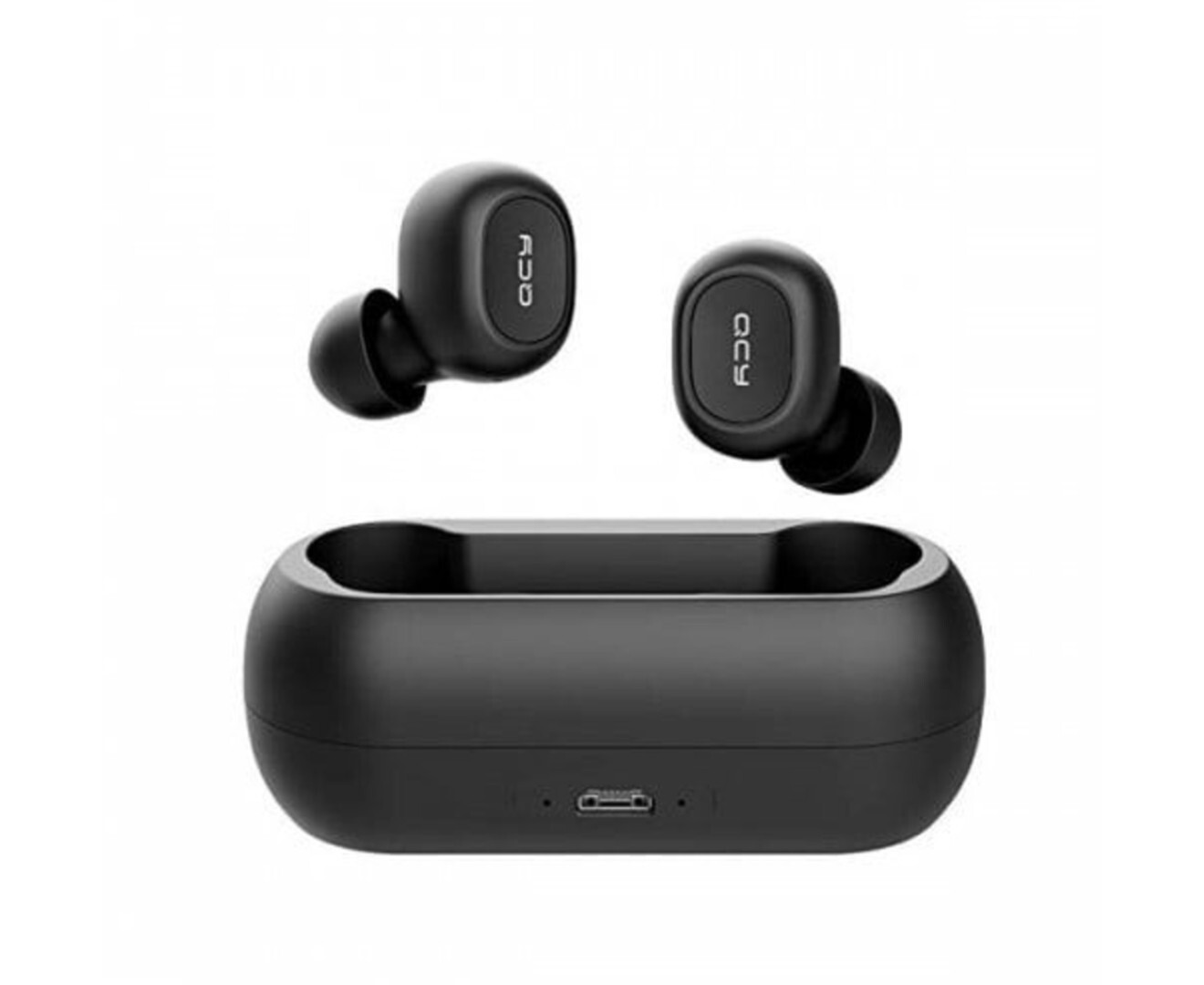 QCY T1C TWS True Wireless Bluetooth IPX4 Sports Earbuds Black | Orotec ...