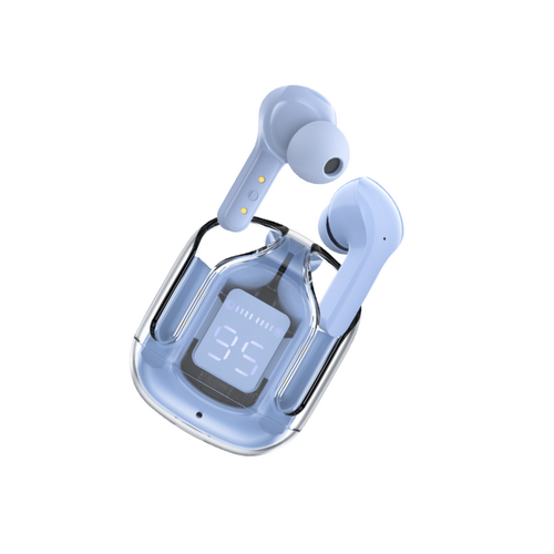ACEFAST TWS Wireless Earphones with Charging Case - Ice Blue