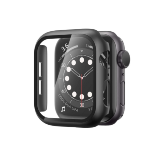 Apple Watch Tempered Glass Case 360 Full Cover 42mm Black