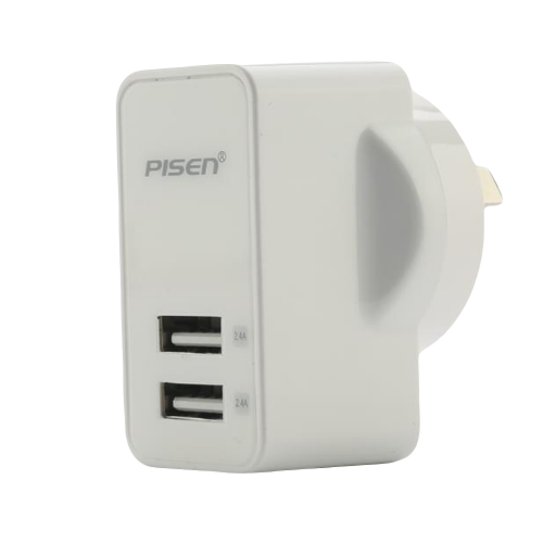12W Dual USB Port 2.4A Wall Charger