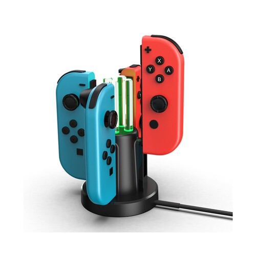 Joy-Con 4-in-1 Charging & Docking Station for Nintendo Switch, Black