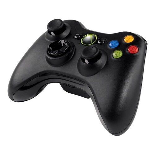 Xbox 360 Wireless Controller Glossy Black, Wireless 2.4, PC Compatible