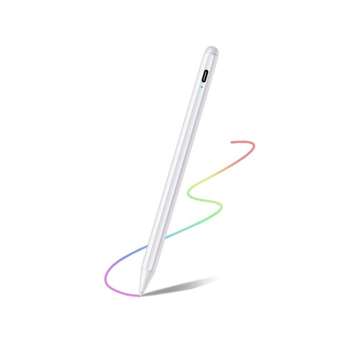 Orotec Magnetic Active Stylus Pen for Apple iPad 2018 Model and Later, White