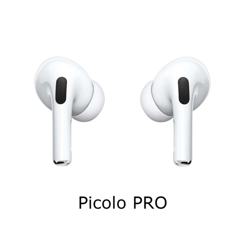 Picolo PRO Mini Earphones with Wireless Charging Case (Noise Cancelling)
