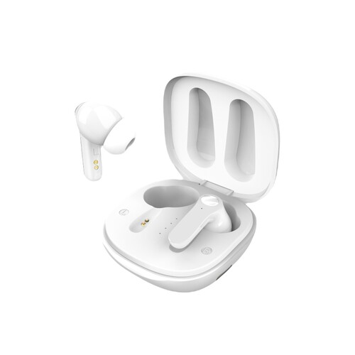 Active Noise Cancelling (ANC) True Wireless Sound Touch Control Earbuds, White