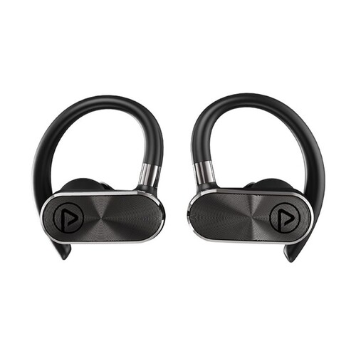 TWS True Wireless X-Pods 3 with Ear Hooks IPX4 Workout Earphones, Titanium Grey