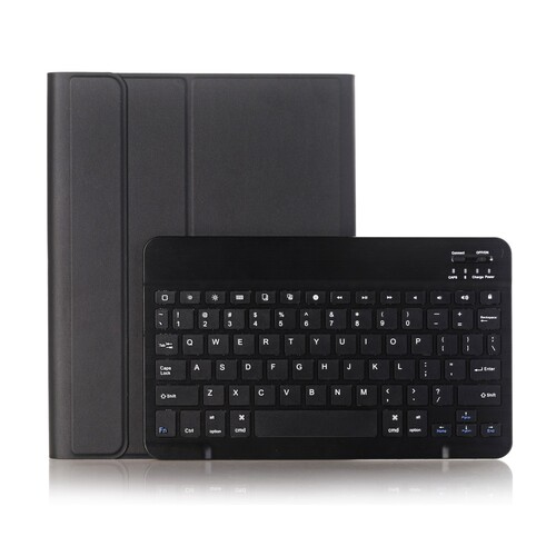 Orotec Smart Wireless Keyboard and Case with Pencil Holder for Apple iPad Air/Air2/iPad Pro 9.7, Black