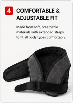 OROTEC Cordless Heated Shoulder Wrap With Vibration Massage