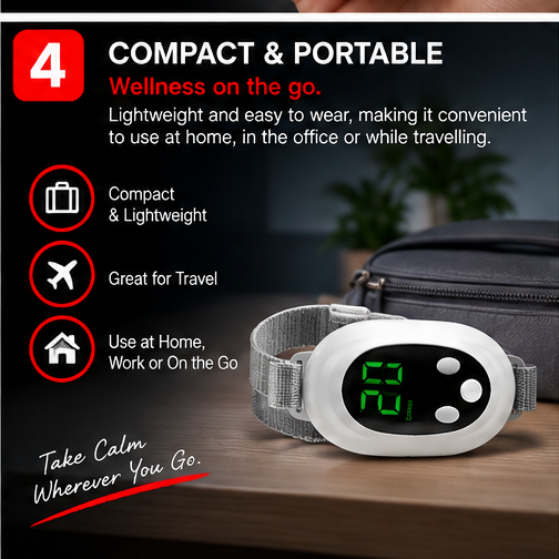 OROTEC CalmPulse™ Handheld Microcurrent Relaxation & Sleep Aid Device