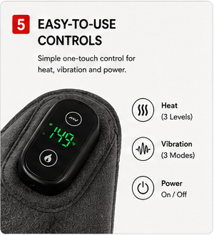 OROTEC Cordless Heated Shoulder Wrap With Vibration Massage