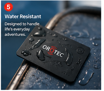 OROTEC Slim Smartcard Tracker — Find What Matters