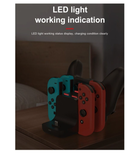 OROTEC 6-in-1 Gaming ChargeStation™ for Nintendo Switch & Controllers
