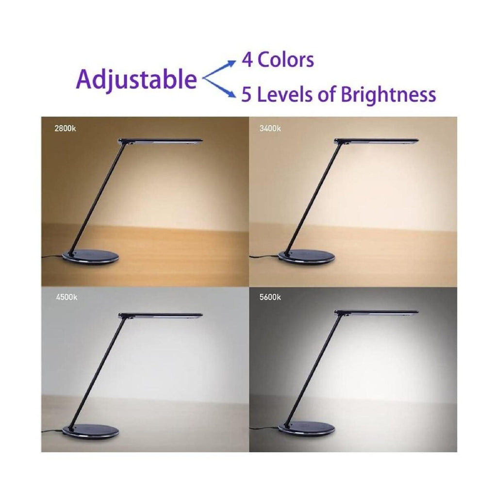OROTEC LED Desk Light and Wireless Charger Unit